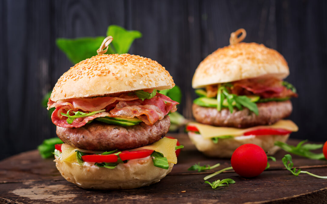 Bacon And Cheese Burgers